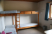 1. Schlafzimmer Ferienhaus Solsbaekhytten