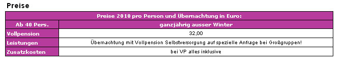 Bild von aktueller Preisliste, altes Verzeichnis
