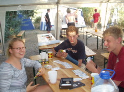 Bilder der Aufenthaltsr�ume vom Gruppenhaus 00330101 ZEBU<sup>®</sup>-Dorf Mittelmeer - M- in D�nemark 11560 Fleury f�r Konfifreizeiten