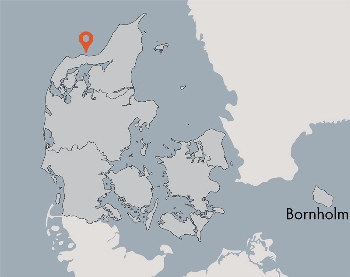 Karte von der Gruppenunterkunft 03453002 Gruppenhaus BULBJERG HUS in Dänemark 7741 Froestrup für Kinderfreizeiten