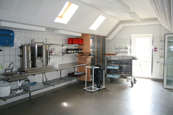 Küchenbilder von der Gruppenunterkunft 03453003 BINDERNÆS Efterskole in Dänemark 4970 Roedby für Familienfreizeiten