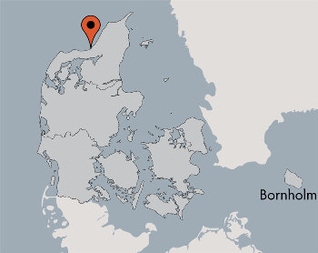 Karte von der Gruppenunterkunft 03453046 Gruppenhaus LYNGGÅRDEN in Dänemark 9460 Brovst für Kinderfreizeiten