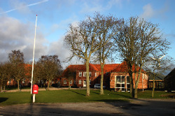 Weitere Aussenansichten vom Gruppenhaus 03453093 Vostrup Efterskole in Dänemark 6880 TARM, VOSTRUP f&uuml;r Gruppenreisen