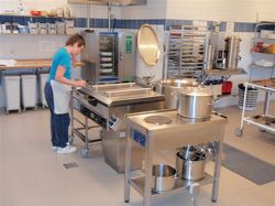 K&uuml;chenbilder von der Gruppenunterkunft 03453188 ONSILD Efterskole in Dänemark 9500 Hobro f&uuml;r Familienfreizeiten