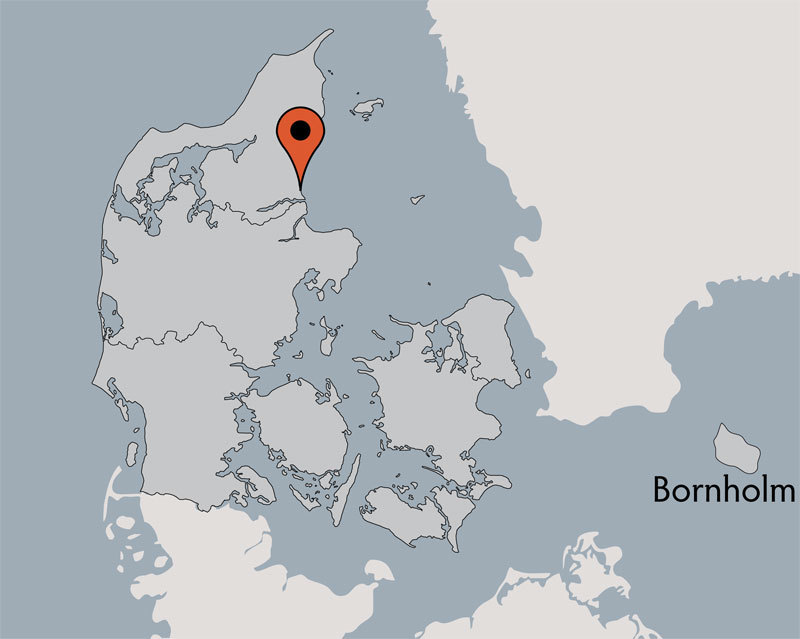 Karte von der Gruppenunterkunft 03453431 Ferienhaus KOLDKÆR in Dänemark 9370 Hals für Kinderfreizeiten