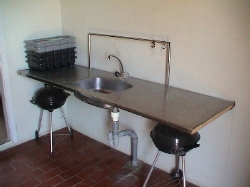 Küchenbilder von der Gruppenunterkunft 03453448 Ferienhaus STRANDGÃ…RDEN in DÃ¤nemark 9370 Hals für Familienfreizeiten