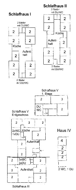 Grundrisse von der Gruppenunterkunft 03453460 BJERGET EFTERSKOLE in D&auml;nemark 7741 Froestrup f&uuml;r Jugendfreizeiten