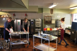 K&uuml;chenbilder von der Gruppenunterkunft 03453460 BJERGET EFTERSKOLE in Dänemark 7741 Froestrup f&uuml;r Familienfreizeiten