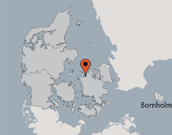Karte von der Gruppenunterkunft 03453697 Gruppenhaus HAVNSØLEJREN in Dänemark 4591 Foellenslev für Kinderfreizeiten