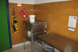 K&uuml;chenbilder von der Gruppenunterkunft 03453811 Gruppenhaus OLDEMARK in Dänemark DK-5970 AEROESKOEBING f&uuml;r Familienfreizeiten