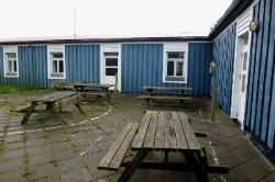 Terrassenbilder vom Selbstversorgerhaus 03453811 Gruppenhaus OLDEMARK in Dänemark DK-5970 AEROESKOEBING f&uuml;r Jugendfreizeiten