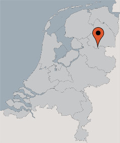 Karte von der Gruppenunterkunft 07317033 Gruppenhaus DE LINDERIJ in Dänemark 7925 Linde für Kinderfreizeiten