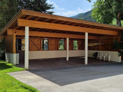 Terrassenbilder vom Selbstversorgerhaus 07437024 Gruppenhaus SONNEGG in Österreich A-5753 Saalbach-Hinterglemm f&uuml;r Jugendfreizeiten