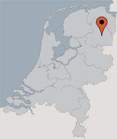 Karte von der Gruppenunterkunft 00310944 Gruppenhaus ORVELTE in Dänemark 9441 Orvelte für Kinderfreizeiten