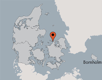 Karte von der Gruppenunterkunft 03453807 KLK-Gruppenhaus - FERIEGAARDEN in Dänemark 4560 Vig für Kinderfreizeiten