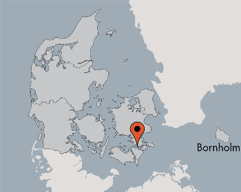 Karte von der Gruppenunterkunft 03453829 KLK-Gruppenhaus - SKOVBYHOLM in Dänemark 4840 Nr. Alslev für Kinderfreizeiten