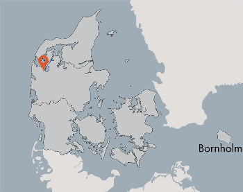 Karte vom Gruppenhaus 03453465 Gruppenhaus ODDESUNDLEJREN in Dänemark 7790 Thyholm für Gruppenreisen