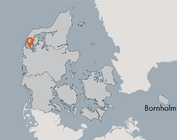 Karte von der Gruppenunterkunft 03453311 Gruppenhaus REMMERSTRANDLEJREN in Dänemark 7620 Lemvig für Kinderfreizeiten