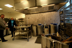 Küchenbilder von der Gruppenunterkunft 03453468 HÃ˜JER Efterskole in DÃ¤nemark 6280 HÃ¸jer für Familienfreizeiten