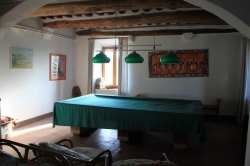 Bilder der Aufenthaltsr&auml;ume vom Gruppenhaus 05395569 Gruppenhaus MONTICIANO in Italien 53015 Monticiano, Si f&uuml;r Konfifreizeiten