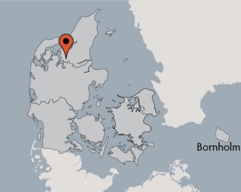 Karte von der Gruppenunterkunft 03453467 VESTERBØLLE Efterskole in Dänemark 9631 Gedsted für Kinderfreizeiten