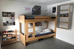 Schlafzimmerbilder vom Gruppenhaus 03453471 REJSBY EUROPÆISKE Efterskole in Dänemark 6780 Skœrbœk für Gruppenfreizeiten