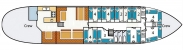 1. Grundrisse Segelschiff JOHANNA ENGELINA