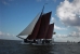 1. Aussenansicht Plattbodensegelschiff NORDVAARDER