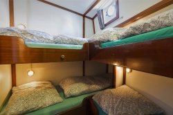 Schlafzimmerbilder vom Gruppenhaus 03103368 Segelschiff VICTORIA-S in D�nemark 8861 Harlingen f�r Gruppenfreizeiten