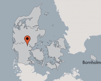 Karte von der Gruppenunterkunft 03453903 BALLE Efterskole in Dänemark 7182  Bredsten für Kinderfreizeiten