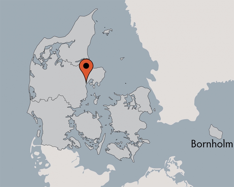 Karte von der Gruppenunterkunft 03453904 RISSKOV Efterskole in Dänemark 8240  Risskov für Kinderfreizeiten
