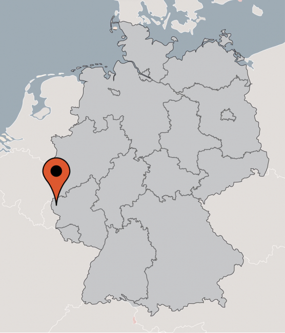 Karte vom Gruppenhaus 07497051 Gruppenhaus Enztal in Deutschland 54673 Zweifelscheid f&uuml;r Gruppenreisen