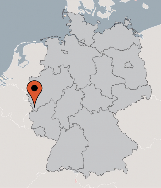 Karte vom Gruppenhaus 07497027 Gruppenhaus Ettelscheid in Deutschland 53937 Schleiden f&uuml;r Gruppenreisen