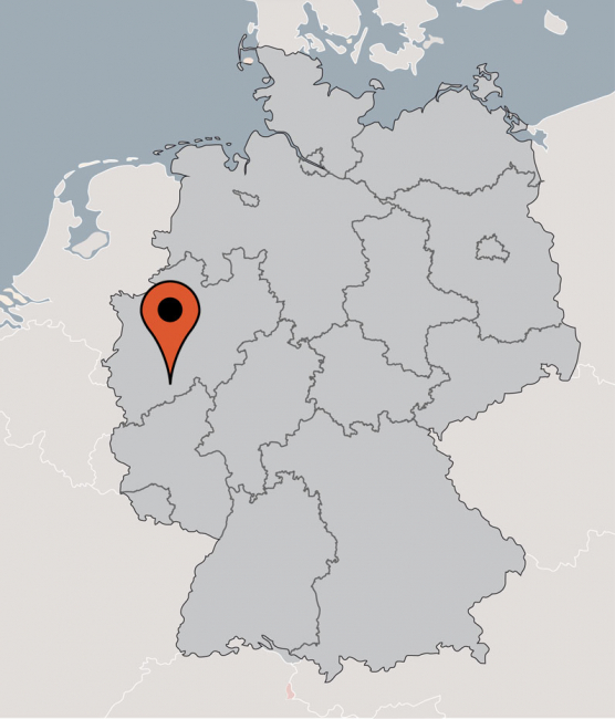Karte vom Gruppenhaus 03495381 Gruppenhaus Heidehof in Deutschland 53819 Neunkirchen-Seelscheid f&uuml;r Gruppenreisen