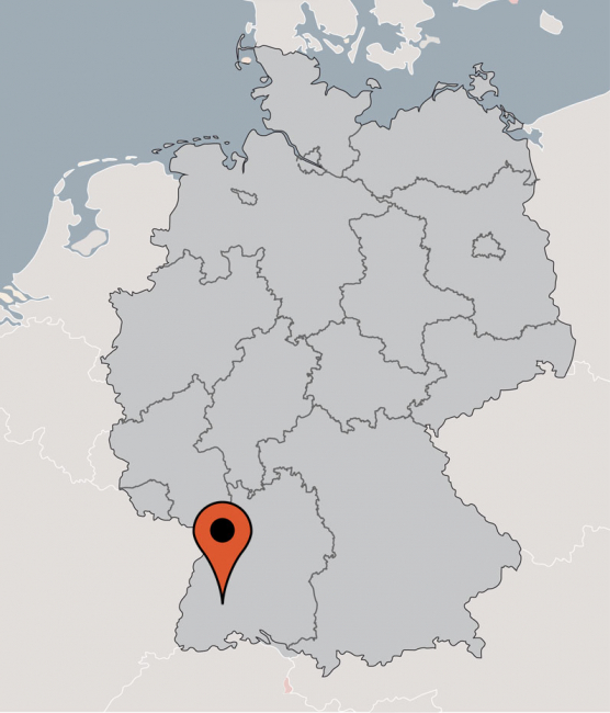 Karte vom Gruppenhaus 07497032 Gruppenhaus Sankt Georgen in Deutschland 78112 St. Georgen f&uuml;r Gruppenreisen