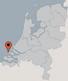 Karte von der Gruppenunterkunft 03314325 Gruppenhaus  Perenboom in Dänemark 4328  Burgh-Haamstede für Kinderfreizeiten