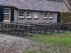 Terrassenbilder vom Selbstversorgerhaus 03315712 Gruppenhaus DE VAARSEL in Niederlande 5712 LM Someren f&uuml;r Jugendfreizeiten