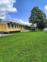 Aussenansicht vom Gruppenhaus 03453480 Play Efterskole in Dänemark 7200 Grindsted f�r Gruppenfreizeiten