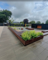 Bilder vom Gel�nde vom Selbstversorgerhaus 03453480 Efterskolen Play in D�nemark 7200 Grindsted f�r Familienfreizeiten