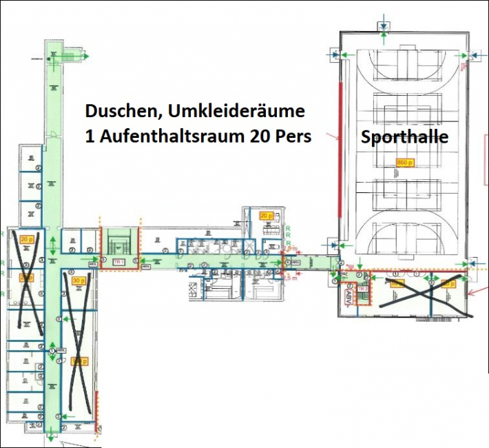 Grundrisse von der Gruppenunterkunft 03453480 Efterskolen Play in Dänemark 7200 Grindsted f�r Jugendfreizeiten