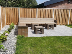 Terrassenbilder vom Selbstversorgerhaus 03314353 Gruppenhaus AALSCHOLVER in D�nemark 4353  Serooskerke (Walcheren) f�r Jugendfreizeiten